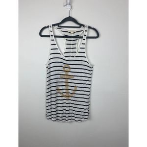 Forever 21 T- top size SP color black & white